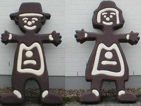 Lebkuchen Figuren, Kuchen, Weihnachten, Lebkuchenhaus, Hexe, Hensel & Gretel