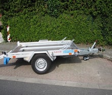 Motorradanhänger / Motorradtransporter / Smart-Transportanhänger / Quad Anhänger /  für 3 drei große Motorräder 100 Kmh zulassung