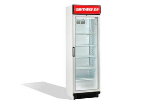 Kühlschrank mit Werbedisplay, beleuchtet