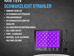Schwarzlicht Strahler