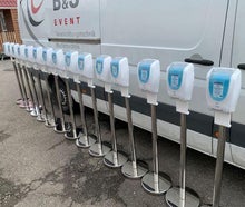 Händedesinfektion für Messe und Event Desinfektionsspender