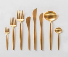 Goldenes Besteck mieten matt 1 Teil 0,80 mattes Besteck in Gold, Verleih in 33647 Bielefeld, Versand Deutschlandweit