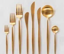 Goldenes Besteck mieten matt 1 Teil 0,80 mattes Besteck in Gold, Verleih in 33647 Bielefeld, Versand Deutschlandweit