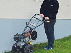 Drahtverlegemaschine (Mähroboter)