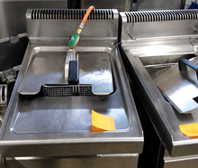 Bertos GL15 M Gas Fritteuse einzelnd