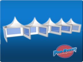 Faltzelt 3 x 15m