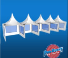 Faltzelt 3 x 15m