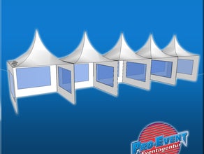 Faltzelt 3 x 15m
