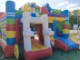 Hüpfburg "Lego" mieten Kids Event Bausteine XXL Einschulung Party - Galerie - Bild 2