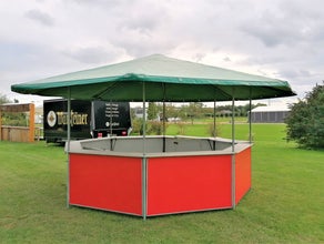 Verkaufsstand Schwenkgrill Bierpavillon