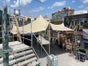 Stretchzelt, Tipi Zelt, Partyzelt, Zeltmembran 10 x 7,5 m sand- 75 qm - Galerie - Bild 4