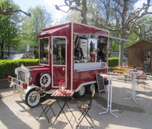 Retro-Allround-Gastro Foodtruck, Markt- & Verkaufsstand