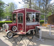 Retro-Allround-Gastro Foodtruck, Markt- & Verkaufsstand