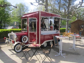 Retro-Allround-Gastro Foodtruck, Markt- & Verkaufsstand