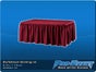 Buffettisch Skirting rot - Galerie - Bild 4