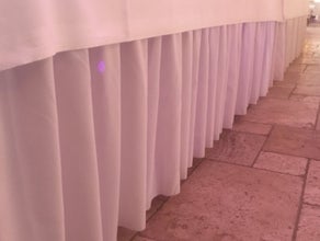 Skirting weiß