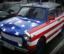 Trabant 601 USA Design für Eröffnung, Messen, Partys.