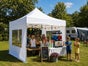 wasserdichter Falt Pavillon 3x3 m Festzelt Partyzelt - Galerie - Bild 4