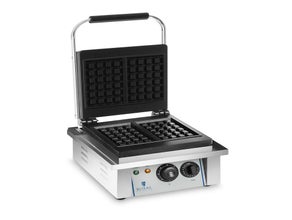 Gastro Waffeleisen  1 x 2.000 Watt - rechteckig -