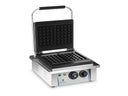 Gastro Waffeleisen  1 x 2.000 Watt - rechteckig -