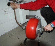 Rohrreinigungsgerät, Handbetrieb