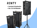 Soundboks mieten (ab € 19) ✓ Mobiler Lautsprecher ✓ Bluetooth ✓ 126 dB ✓ Wetterfest für In- & Outdoor ✓Verfügbar in ganz DE und AUT