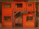 Western Saloon, Haus, Hausfassade, Wüste, Cowboy
