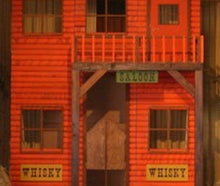 Western Saloon, Haus, Hausfassade, Wüste, Cowboy