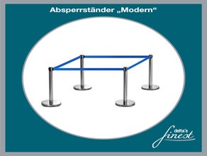 Absperrband, Absperrständer, Absperrungen, Tensator, Absperrkordel, Messe-Band, Personenleitsystem