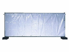 Sichtschutzplane weiß