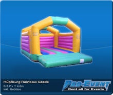 Hüpfburg Rainbow Castle