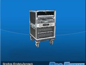 Großes Endstufenrack