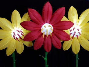Blumen  aufblasbar
