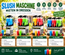 15–45 Liter Slush Maschine mieten Verleih Vermietung in Dresden