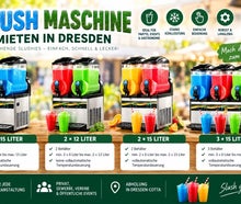 15–45 Liter Slush Maschine mieten Verleih Vermietung in Dresden