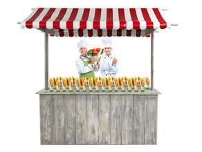 Obst- und Gemüsestand