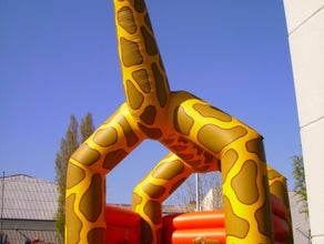 Hüpfburg "Giraffe"