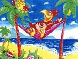 Papagei - Kulisse, Vogel, Strand, Meer