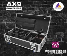 Astera AX9 - POWERPAR - SET 8 Stück-  Outdoor- Wireless - Bluetooth - LED - Akku - RGBMA - DMX CRMX