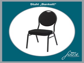Bankettstuhl, Tagungsstuhl, Eventstuhl, Stuhl, gepolsterter Stuhl, Stapelstuhl, Stuhl, Traustuhl
