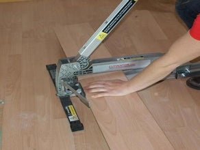 Parkett-/Laminatschneider bis 34 cm Schnittbreite