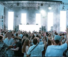 Eventbühne 10m x 8m und 7m hoch