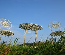 Metall Garten - Sitzgruppe, Gartendekoration