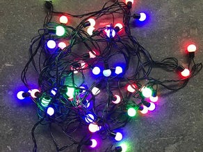 Lichterkette bunt 9 m