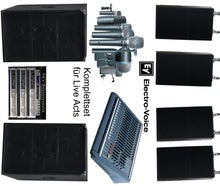 Musikanlage komplett für Live Acts Live Set IV analog