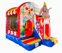 Hüpfburg "Circus Elefant" mit rutsche mieten