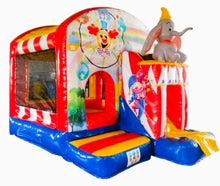Hüpfburg "Circus Elefant" mit rutsche mieten