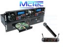 DJ Set Erweiterung II Doppel-CD-Player mit USB + Funkmikrofon