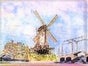 Windmühle Kulissen, Holland, Mühle, Windrand - Galerie - Bild 2