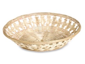 Brotkorb, Bast, rund 20 cm